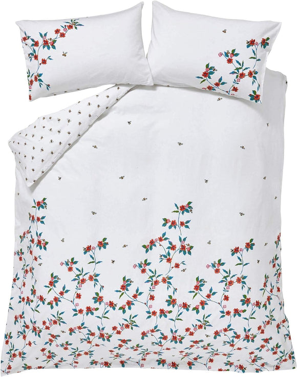 Cath Kidston Duvet Cover and Pillowcase Set - Greenwich Flowers