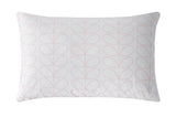 Orla Kiely Duvet Cover and Pillowcases - Linear Stem Cloud Pink