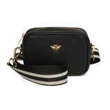 Alice Wheeler London "Mini Mayfair" Cross Body Bag - Black