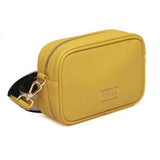 Alice Wheeler London "Mini Mayfair" Cross Body Bag - Mustard