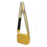 Alice Wheeler London "Mini Mayfair" Cross Body Bag - Mustard