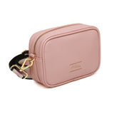 Alice Wheeler London "Mini Mayfair" Cross Body Bag - Pink