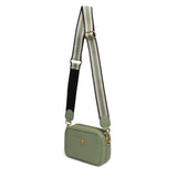 Alice Wheeler London "Mini Mayfair" Cross Body Bag - Sage