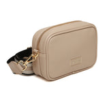 Alice Wheeler London "Mini Mayfair" Cross Body Bag - Stone