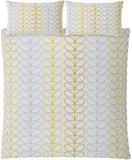 Orla Kiely Bedding - Trio Stem Ochre