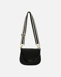 Alice Wheeler London Ascot Black Saddle Bag