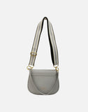 Alice Wheeler London Ascot Grey Saddle Bag