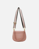 Alice Wheeler London Ascot Pink Saddle Bag