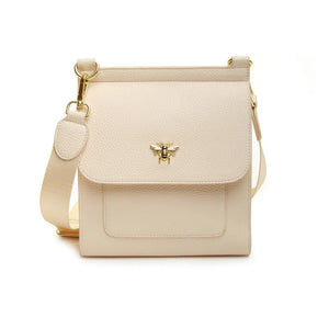 Alice Wheeler London Bloomsbury Cream Cross Body Bag