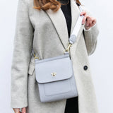 Alice Wheeler London Bloomsbury Grey Cross Body Bag