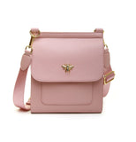 Alice Wheeler London Bloomsbury Pink Cross Body Bag