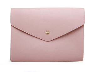 Alice Wheeler London "Eaton" Laptop/Document Case - Pink