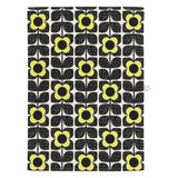 Orla Kiely Set of 2 Tea Towels - Scribble Square Flower Primrose