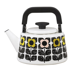 Orla Kiely Scribble Square Flower Kettle