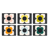 Orla Kiely Scribble Square Flower Placemats - Set of 6