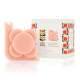 Orla Kiely Snail Moulded Scented Candle - Rose, Geranium & Eucalyptus