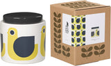 Orla Kiely Ceramic Storage Jar with Lid (1 Litre) - Hen