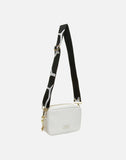 Alice Wheeler London Soho White Dual Compartment Camera Cross Body Bag