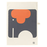 Orla Kiely Set of 2 Tea Towels - Ela Elephant