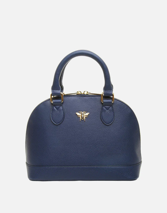 Alice Wheeler London Windsor Navy Handbag