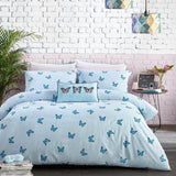 SkinnyDip London Blue Butterfly Duvet Cover Set